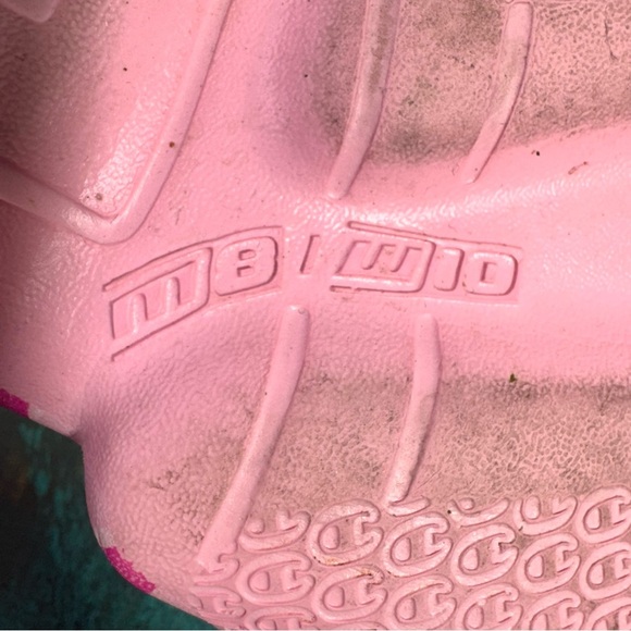 Champion Pink Mellow Squish Swirl Slide Platform Sandals Size 10 - Picture 8 of 9